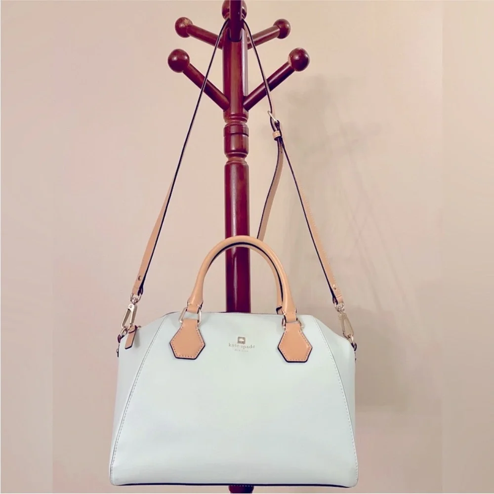Kate Spade Parnell Street Pippa Crossbody Satchel Bag - Mint Mojito Green
